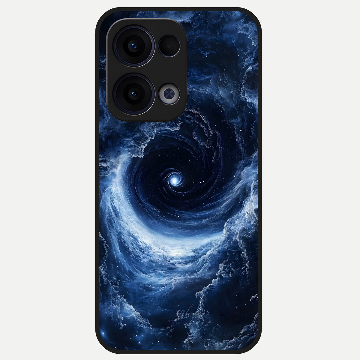  Stunning Galaxy Glass Case For Oppo Reno 13 back cover – full design glossy printed glass finish