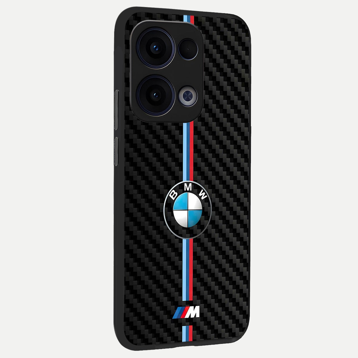  BMW Pattern back cover For Oppo Reno 13 slim fit glass case with vibrant aesthetic design