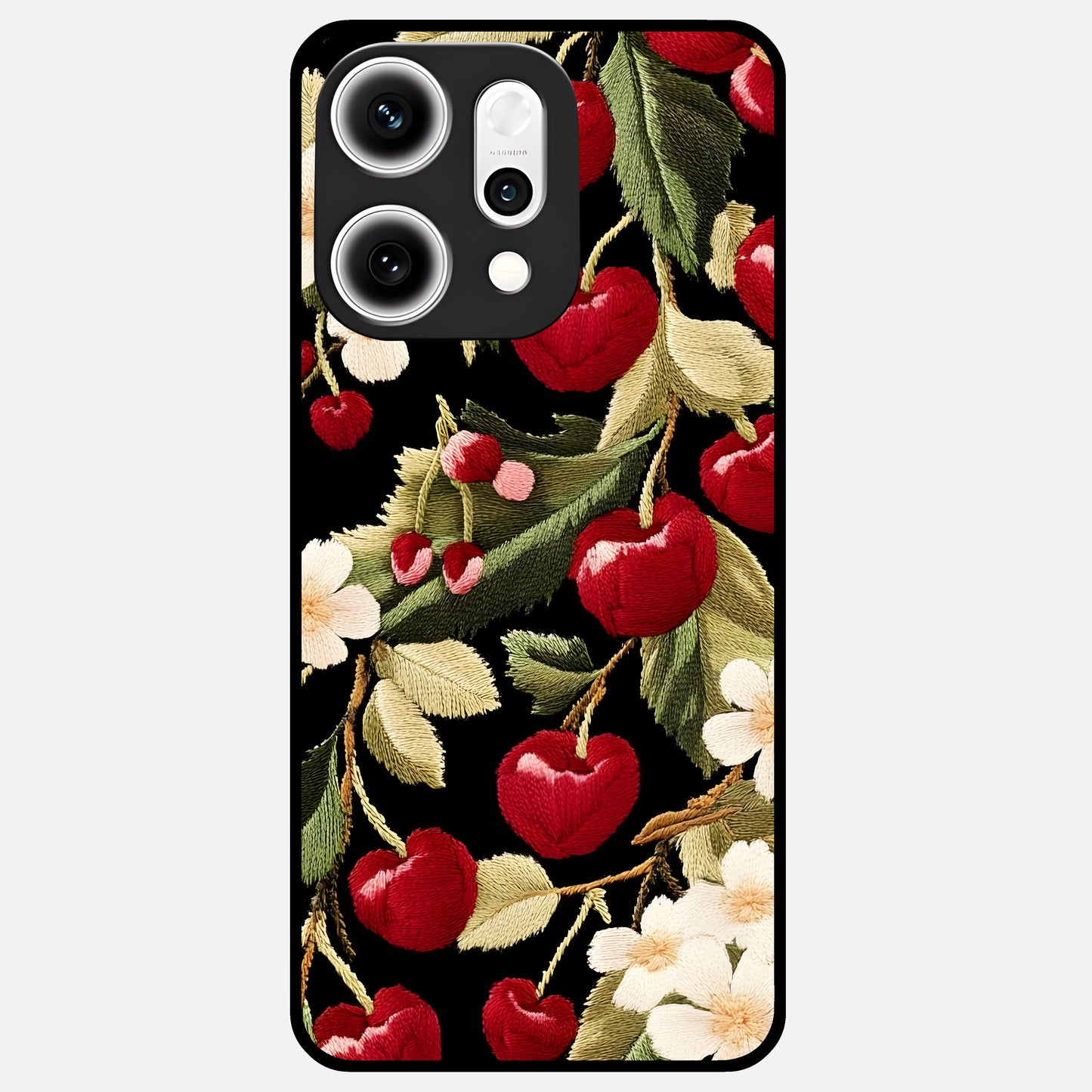  Blooming Spendor Bird Glass Case For Oppo Reno 14 Pro back cover – full design glossy printed glass finish