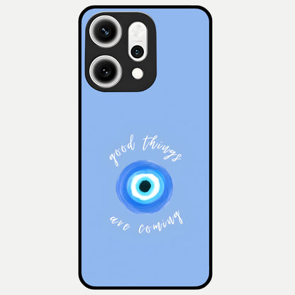  Bright Future Ahead Glass Case For Oppo Reno 14 Pro back cover – full design glossy printed glass finish