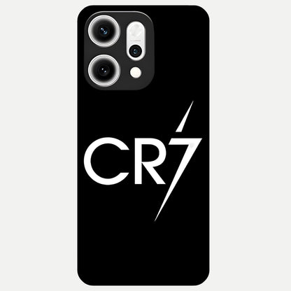  CR7 Elite Strike Glass Case For Oppo Reno 14 Pro back cover – full design glossy printed glass finish