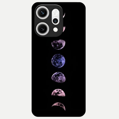  Crimson All Planets Glass Case For Oppo Reno 14 Pro back cover – full design glossy printed glass finish