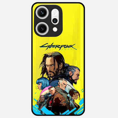  Neon Rebel Genesis Glass Case For Oppo Reno 14 Pro back cover – full design glossy printed glass finish