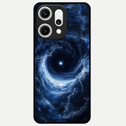  Stunning Galaxy Glass Case For Oppo Reno 14 Pro back cover – full design glossy printed glass finish