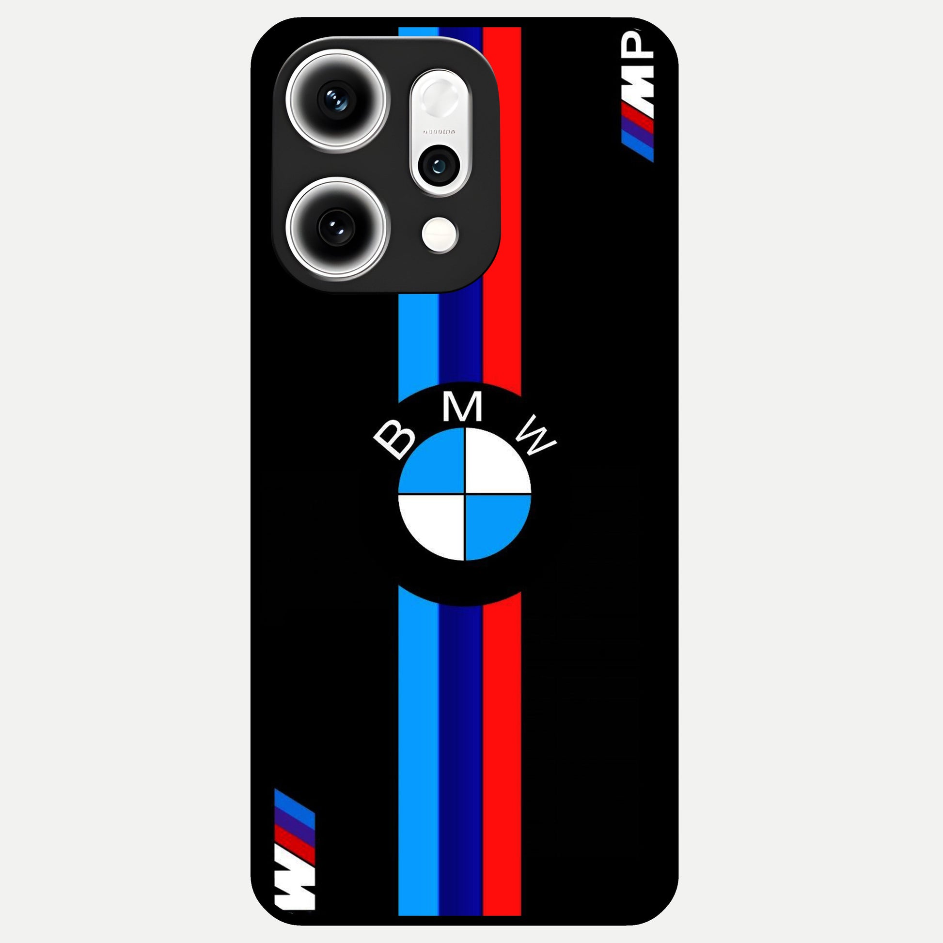  Turbo BMW Beast Glass Case For Oppo Reno 14 Pro back cover – full design glossy printed glass finish