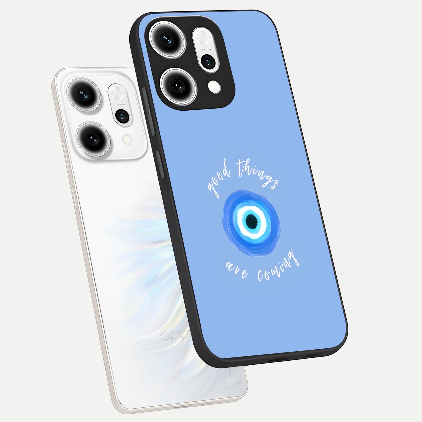 Bright Future Ahead phone case For Oppo Reno 14 Pro showing premium glass back cover with detailed artwork