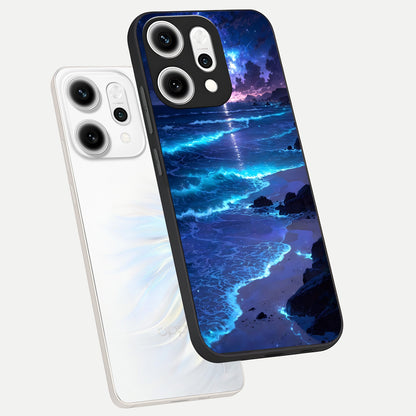  Classic Damn Look phone case For Oppo Reno 14 Pro showing premium glass back cover with detailed artwork