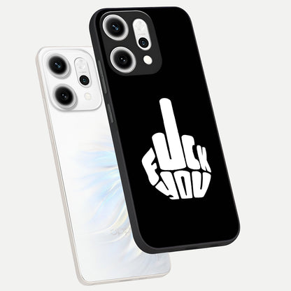  Rebel Mode On phone case For Oppo Reno 14 Pro showing premium glass back cover with detailed artwork