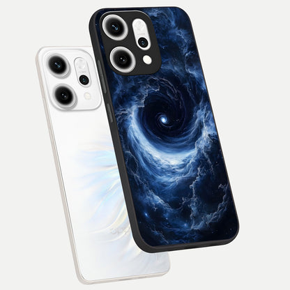  Stunning Galaxy phone case For Oppo Reno 14 Pro showing premium glass back cover with detailed artwork