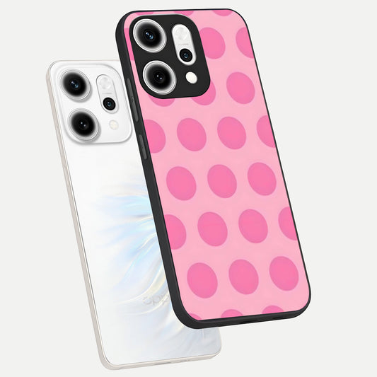  Sweet Dot Dreams phone case For Oppo Reno 14 Pro showing premium glass back cover with detailed artwork