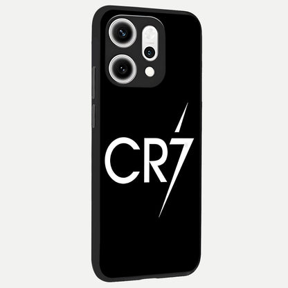  CR7 Elite Strike back cover For Oppo Reno 14 Pro slim fit glass case with vibrant aesthetic design