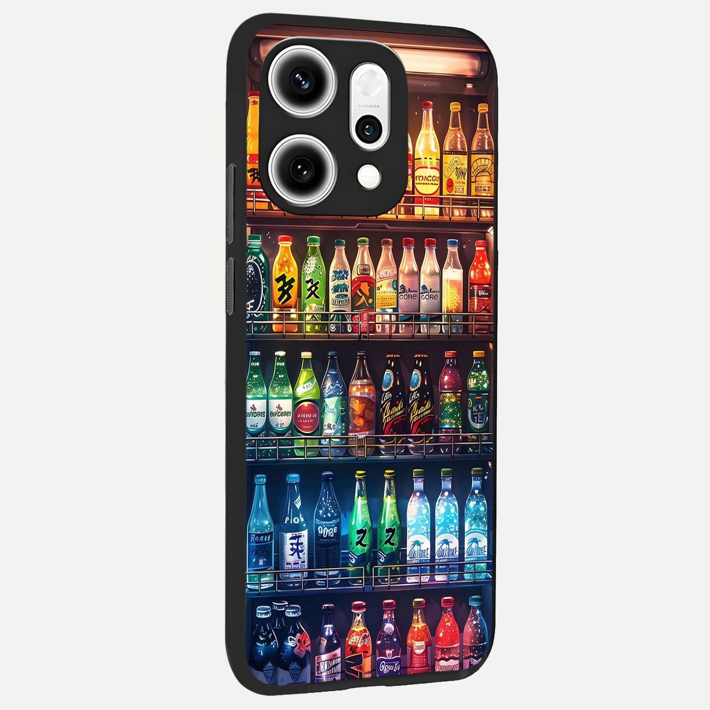  Colorfull Tree back cover For Oppo Reno 14 Pro slim fit glass case with vibrant aesthetic design