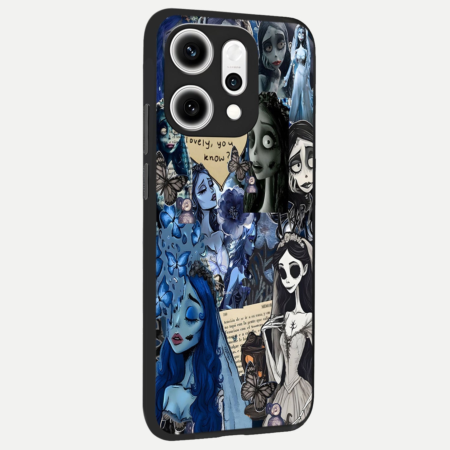  Corpse Bride Posters back cover For Oppo Reno 14 Pro slim fit glass case with vibrant aesthetic design