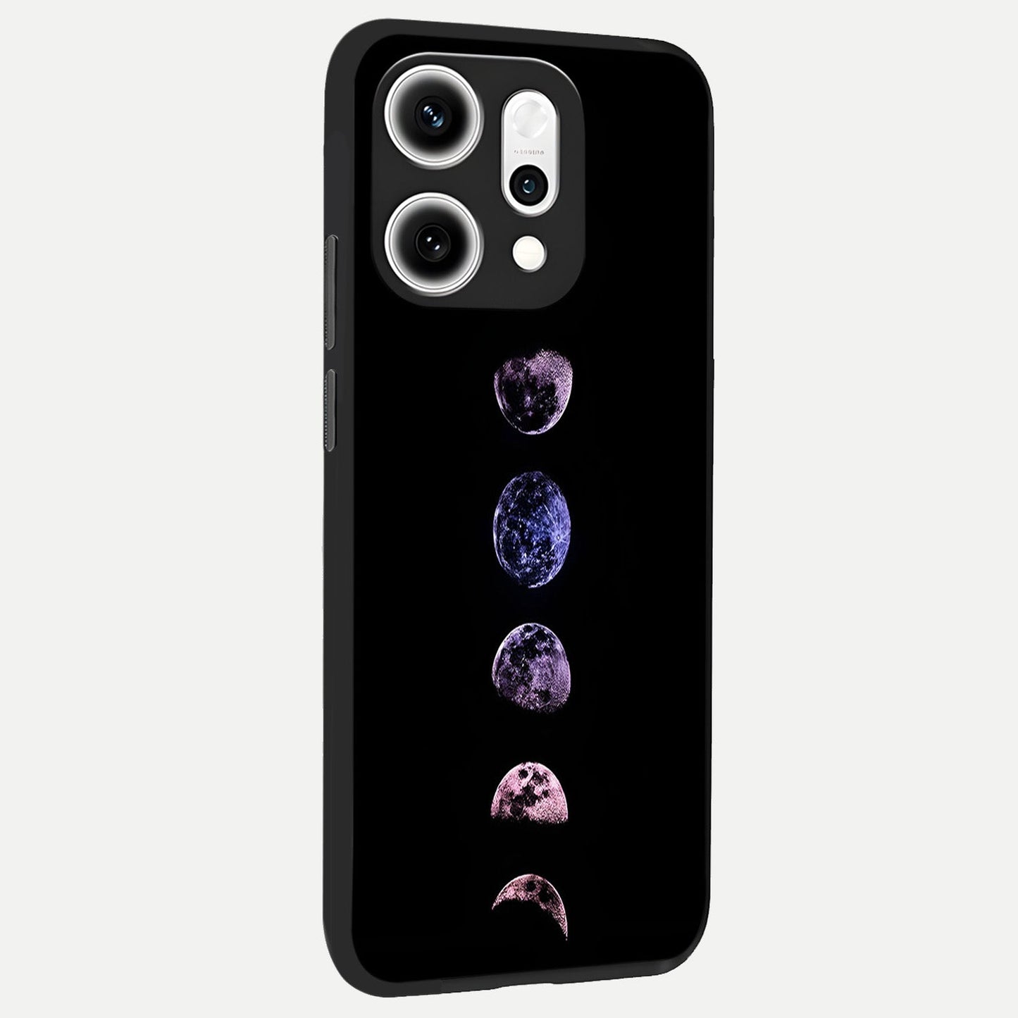  Crimson All Planets back cover For Oppo Reno 14 Pro slim fit glass case with vibrant aesthetic design