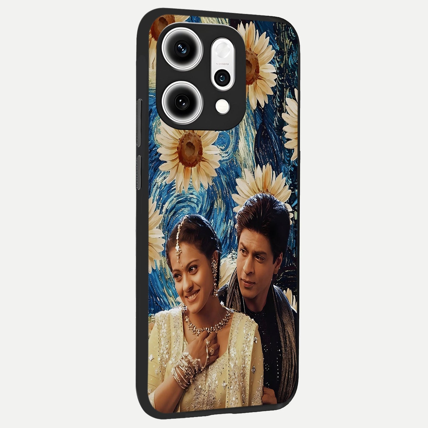  Eternal Love Story back cover For Oppo Reno 14 Pro slim fit glass case with vibrant aesthetic design