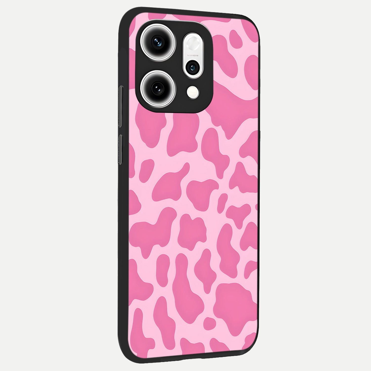  Pinkish Scenery back cover For Oppo Reno 14 Pro slim fit glass case with vibrant aesthetic design