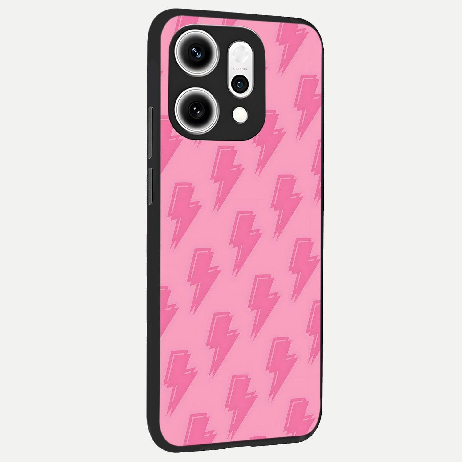 Pink Moo Magic back cover For Oppo Reno 14 Pro slim fit glass case with vibrant aesthetic design