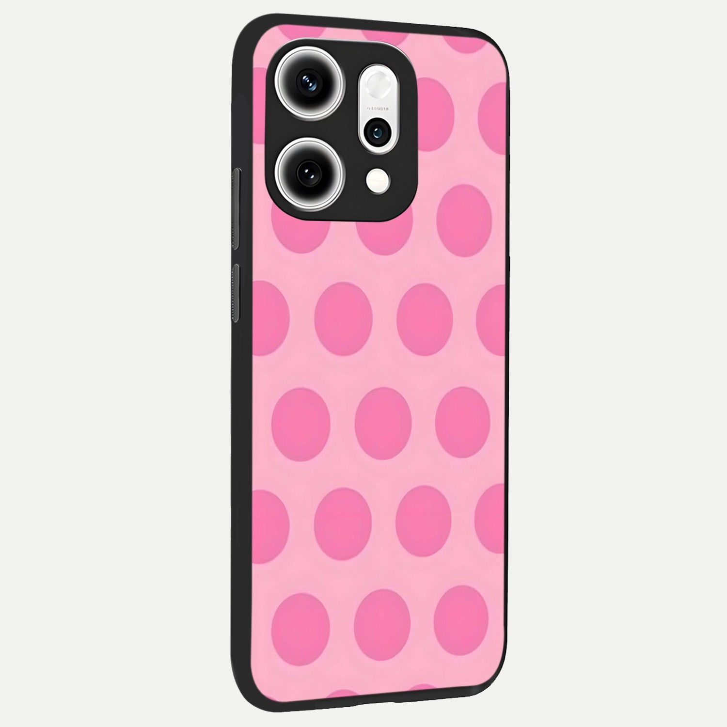  Sweet Dot Dreams back cover For Oppo Reno 14 Pro slim fit glass case with vibrant aesthetic design