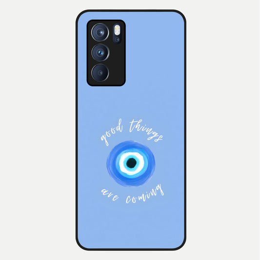  Bright Future Ahead Glass Case For Oppo Reno 6 Pro back cover – full design glossy printed glass finish