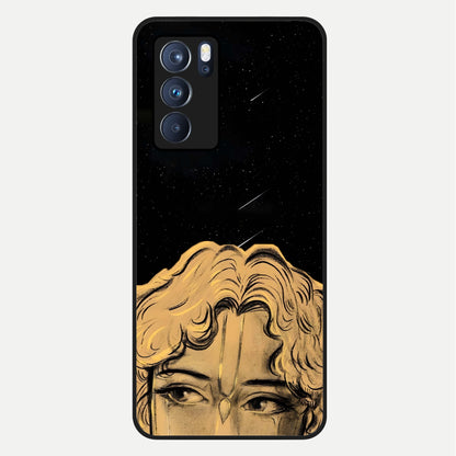  Celestial Gods Plan Glass Case For Oppo Reno 6 Pro back cover – full design glossy printed glass finish