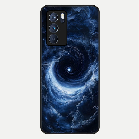  Stunning Galaxy Glass Case For Oppo Reno 6 Pro back cover – full design glossy printed glass finish