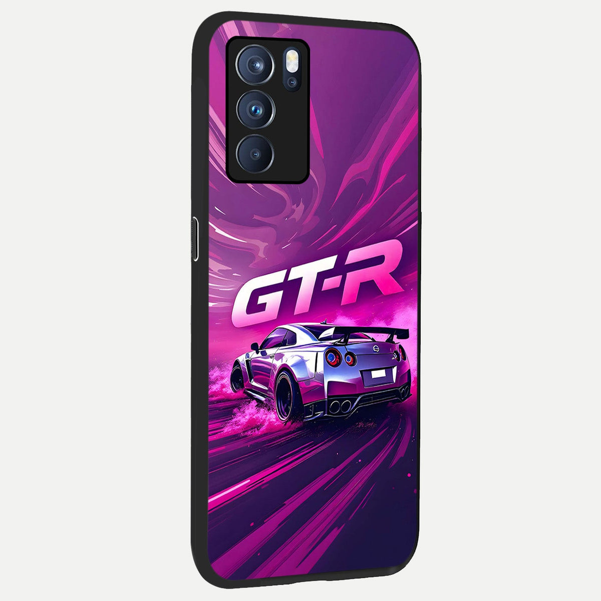  Speed Drift Legend back cover For Oppo Reno 6 Pro slim fit glass case with vibrant aesthetic design