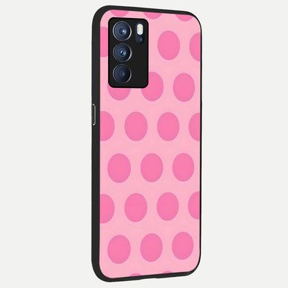  Sweet Dot Dreams back cover For Oppo Reno 6 Pro slim fit glass case with vibrant aesthetic design