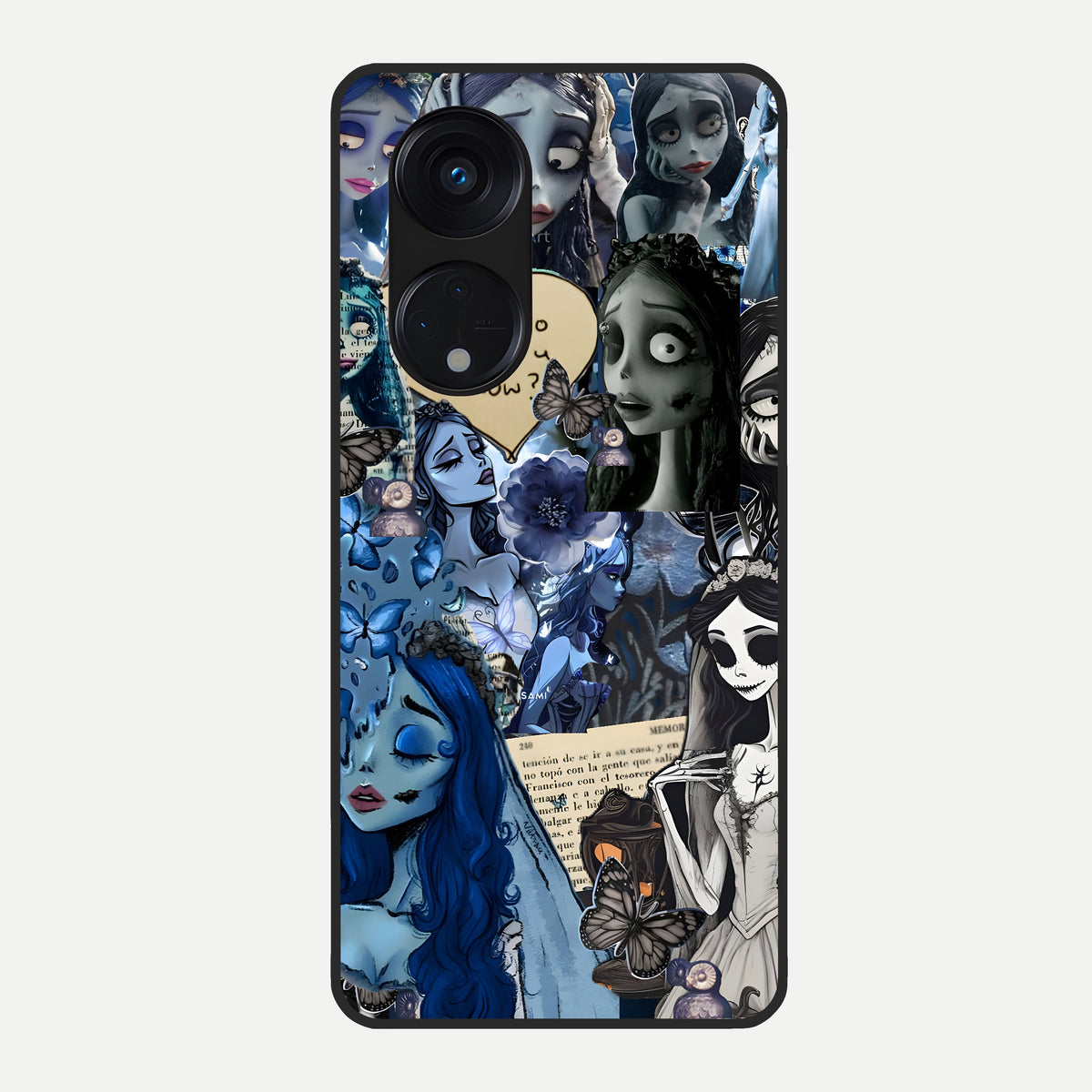  Corpse Bride Posters Glass Case For Oppo Reno 8T 5G back cover – full design glossy printed glass finish