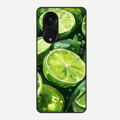  Green Kawasaki Glass Case For Oppo Reno 8T 5G back cover – full design glossy printed glass finish