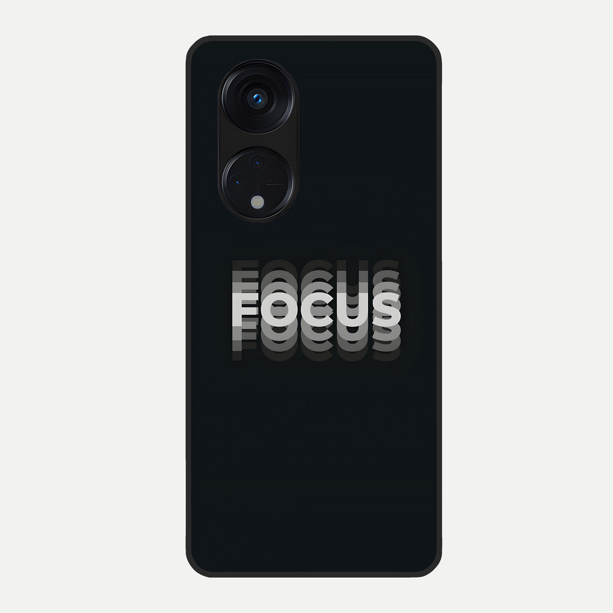  Mono Focus Vision Glass Case For Oppo Reno 8T 5G back cover – full design glossy printed glass finish