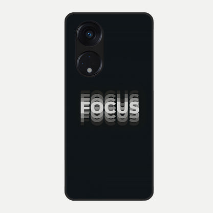  Mono Focus Vision Glass Case For Oppo Reno 8T 5G back cover – full design glossy printed glass finish