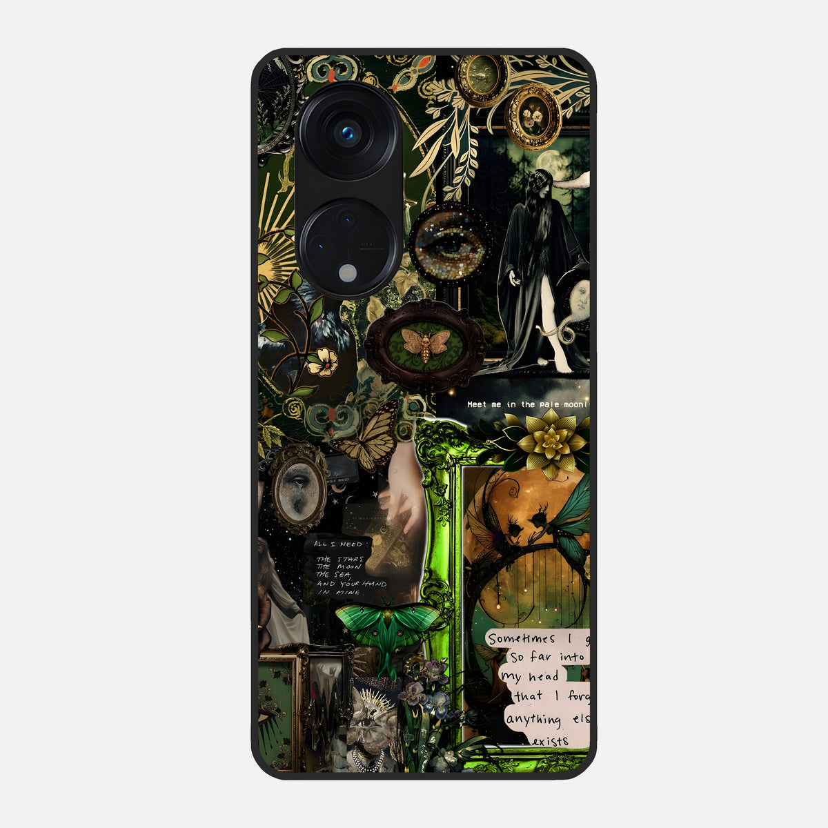  Mystic Woods Secret Glass Case For Oppo Reno 8T 5G back cover – full design glossy printed glass finish