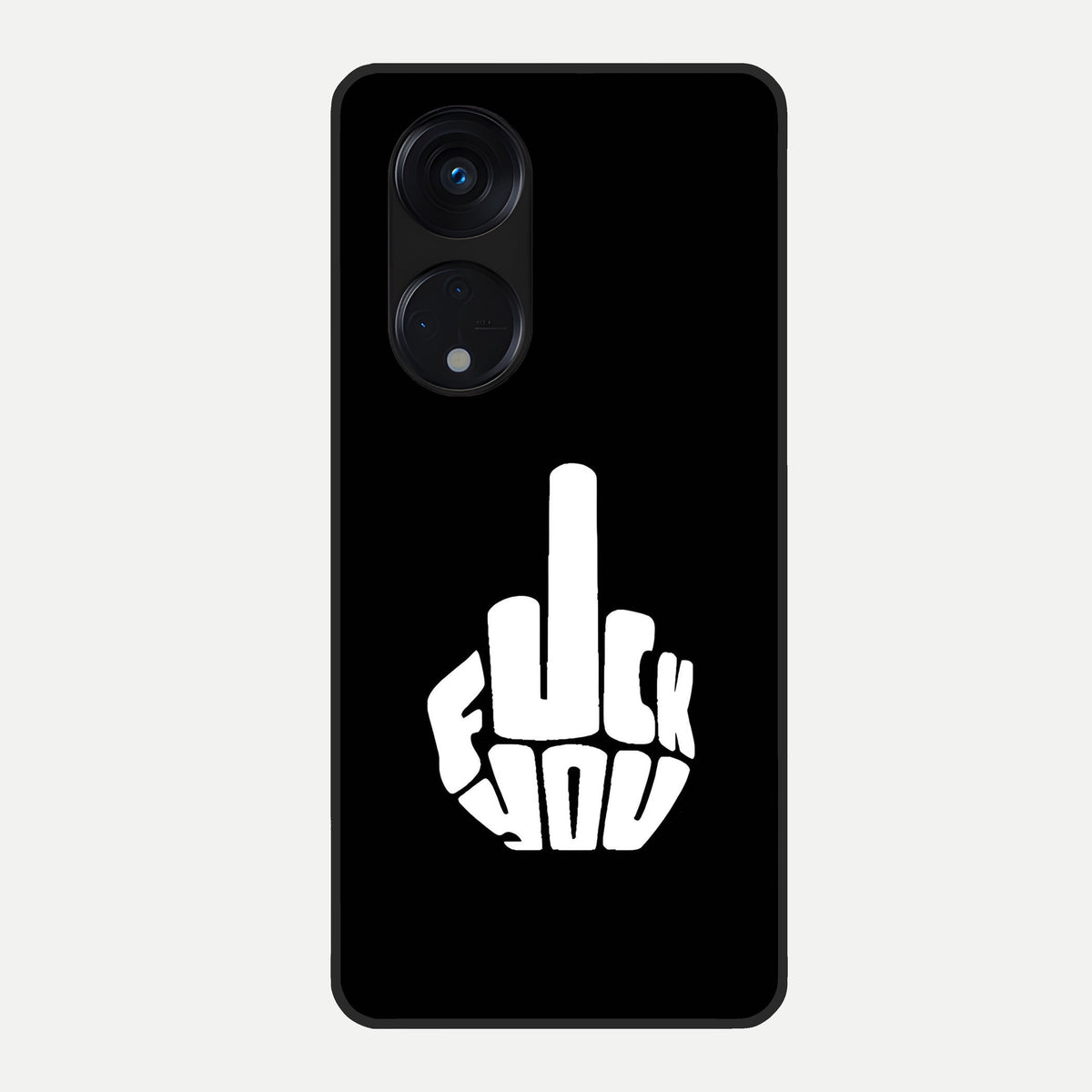 Rebel Mode On Glass Case For Oppo Reno 8T 5G back cover – full design glossy printed glass finish