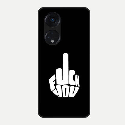  Rebel Mode On Glass Case For Oppo Reno 8T 5G back cover – full design glossy printed glass finish