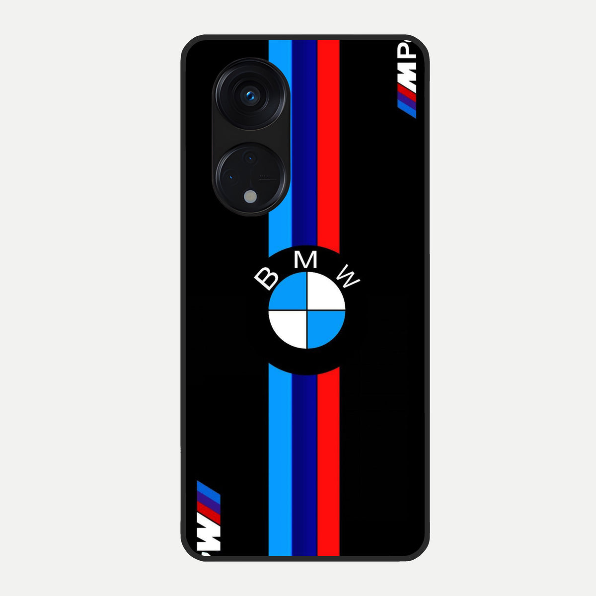  Turbo BMW Beast Glass Case For Oppo Reno 8T 5G back cover – full design glossy printed glass finish