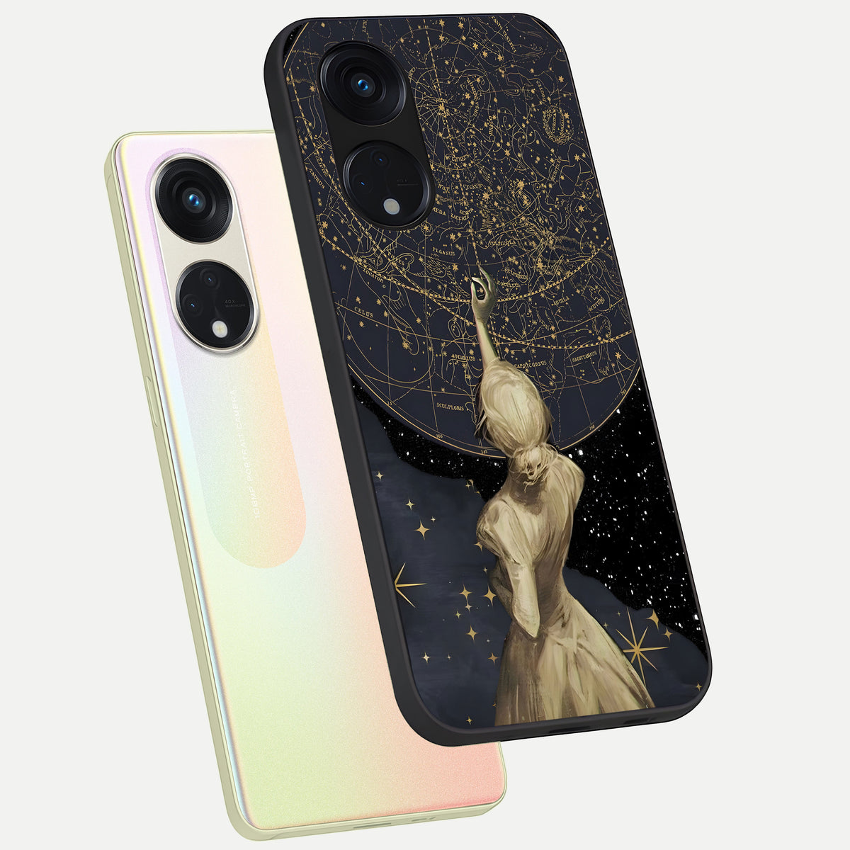  Taylor Swift Girl phone case For Oppo Reno 8T 5G showing premium glass back cover with detailed artwork