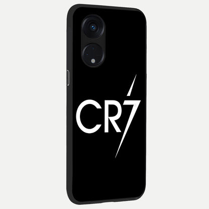  CR7 Elite Strike back cover For Oppo Reno 8T 5G slim fit glass case with vibrant aesthetic design