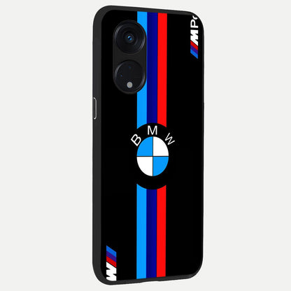  Turbo BMW Beast back cover For Oppo Reno 8T 5G slim fit glass case with vibrant aesthetic design