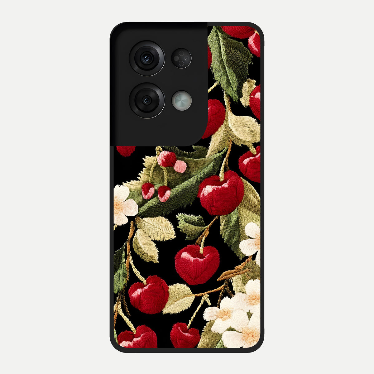  Blooming Spendor Bird Glass Case For Oppo Reno 8 Pro back cover – full design glossy printed glass finish