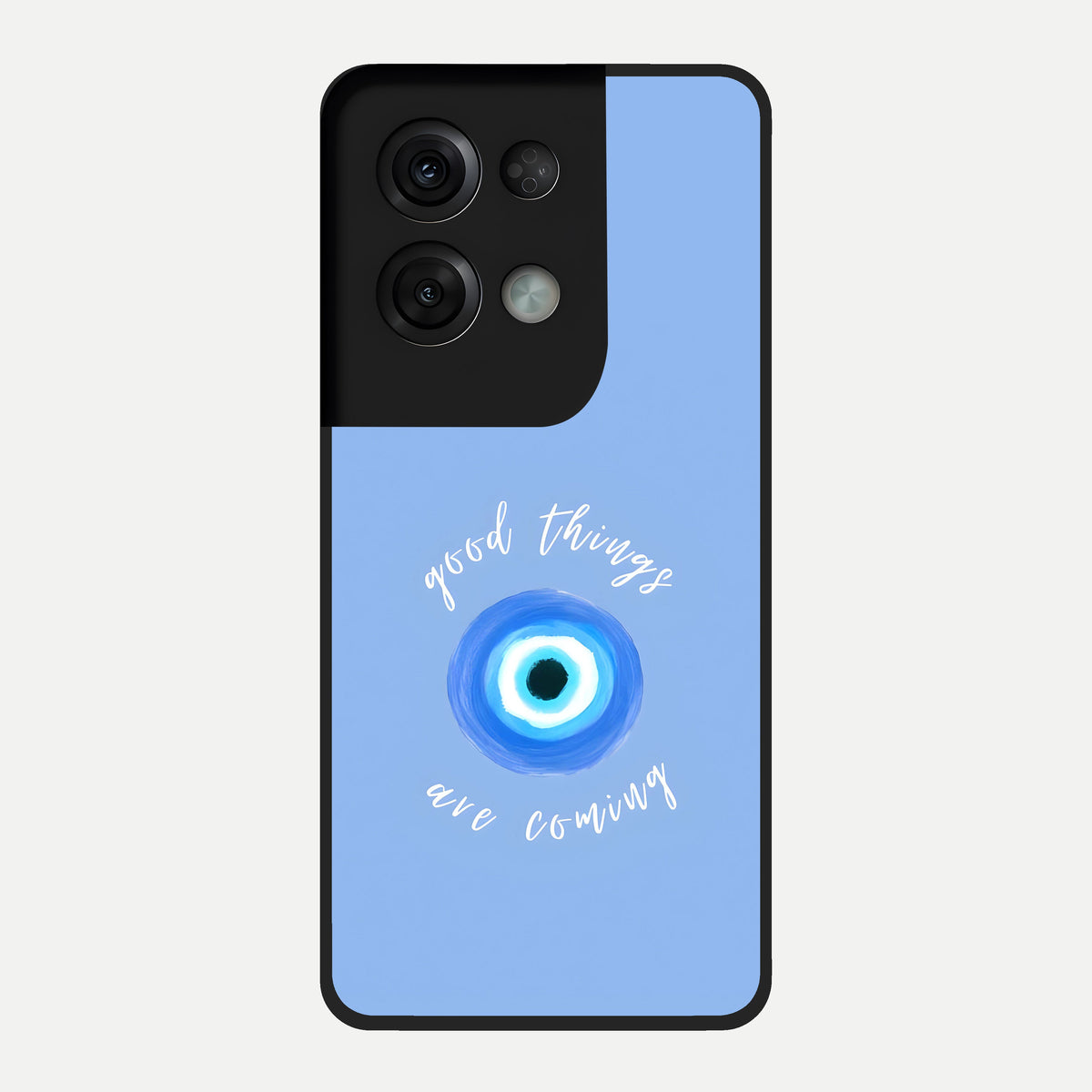  Bright Future Ahead Glass Case For Oppo Reno 8 Pro back cover – full design glossy printed glass finish