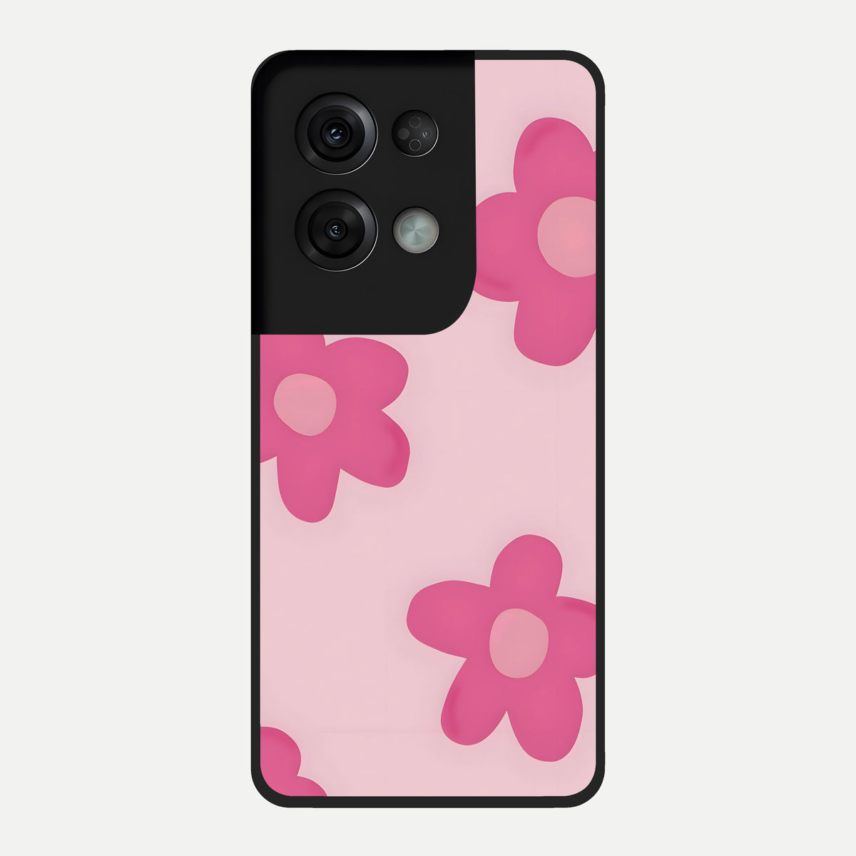  Candy Bloom Dreams Glass Case For Oppo Reno 8 Pro back cover – full design glossy printed glass finish