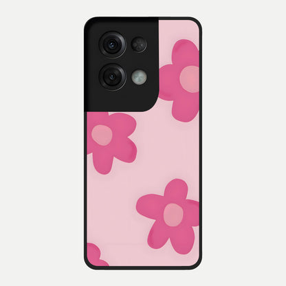  Candy Bloom Dreams Glass Case For Oppo Reno 8 Pro back cover – full design glossy printed glass finish