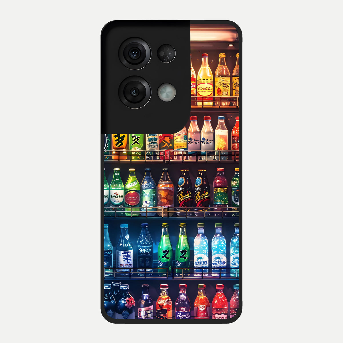  Colorfull Tree Glass Case For Oppo Reno 8 Pro back cover – full design glossy printed glass finish