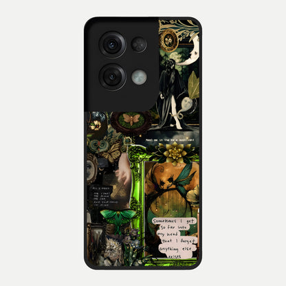  Mystic Woods Secret Glass Case For Oppo Reno 8 Pro back cover – full design glossy printed glass finish