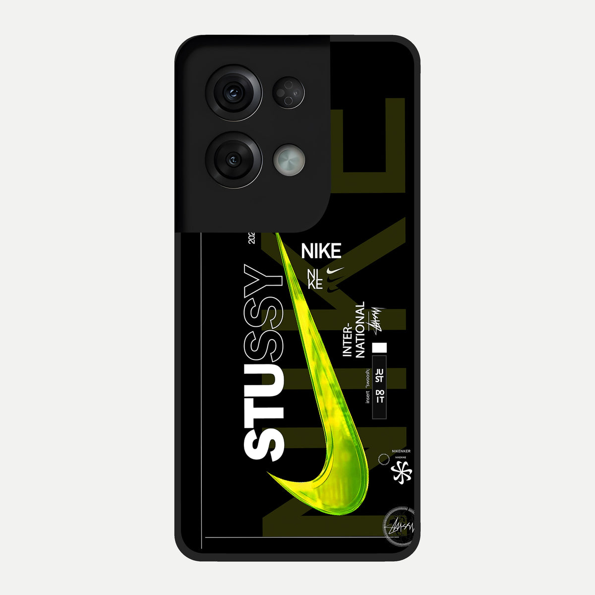  Neon Street Edition Glass Case For Oppo Reno 8 Pro back cover – full design glossy printed glass finish