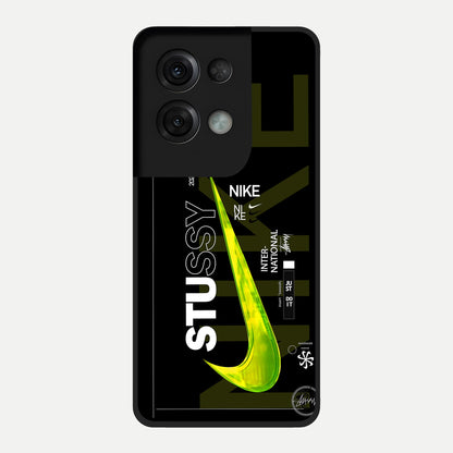  Neon Street Edition Glass Case For Oppo Reno 8 Pro back cover – full design glossy printed glass finish