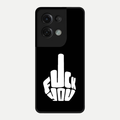  Rebel Mode On Glass Case For Oppo Reno 8 Pro back cover – full design glossy printed glass finish