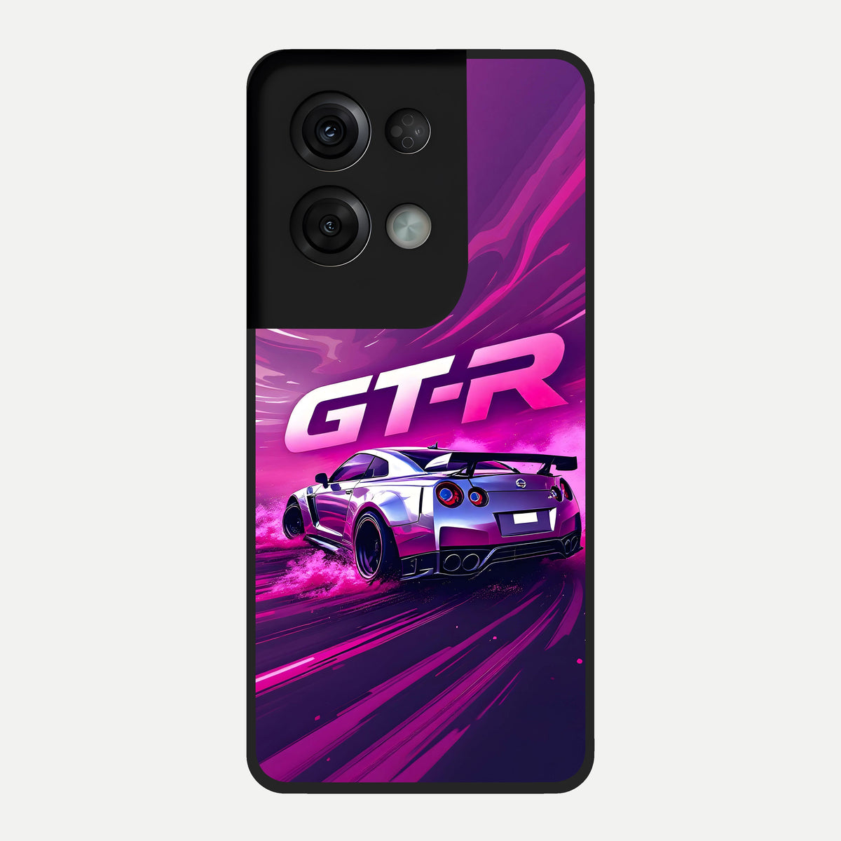 Speed Drift Legend Glass Case For Oppo Reno 8 Pro back cover – full design glossy printed glass finish