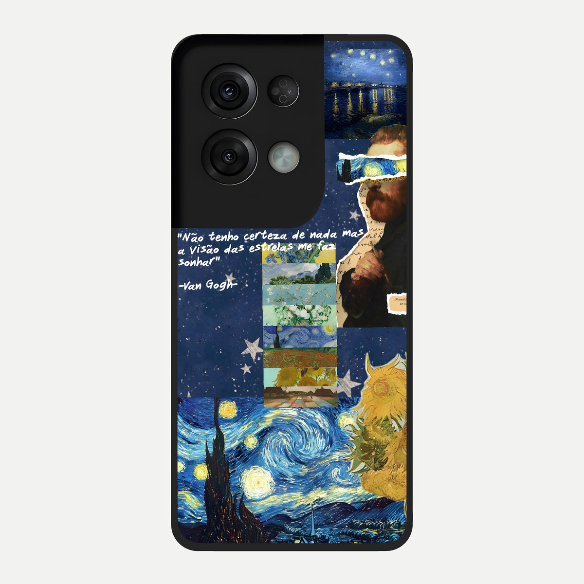  Starry Dream Vision Glass Case For Oppo Reno 8 Pro back cover – full design glossy printed glass finish