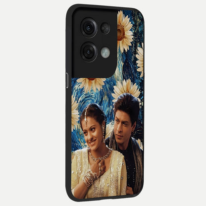  Eternal Love Story back cover For Oppo Reno 8 Pro slim fit glass case with vibrant aesthetic design